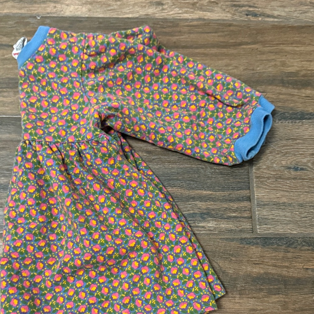 Vintage Hanna Andersson Multicolor Floral Baby Dress - Picture 4 of 4